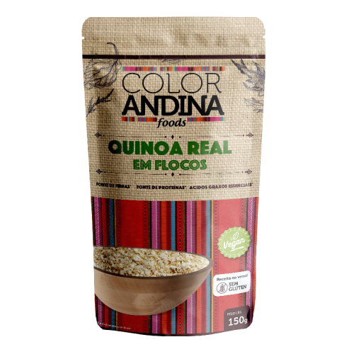 Quinoa em flocos Color Andina 150g