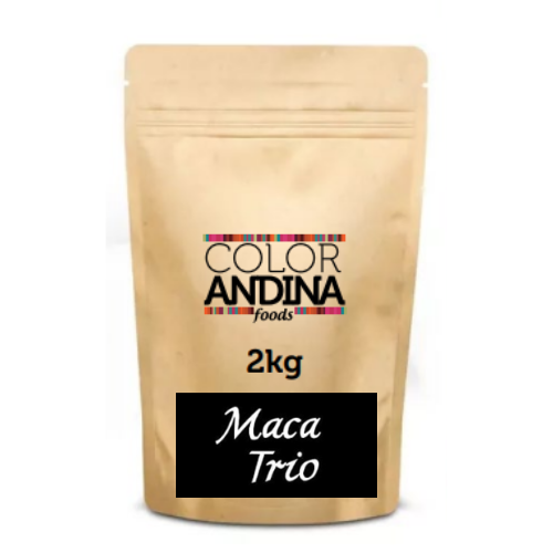 maca peruana granel trio color andina foods 2kg