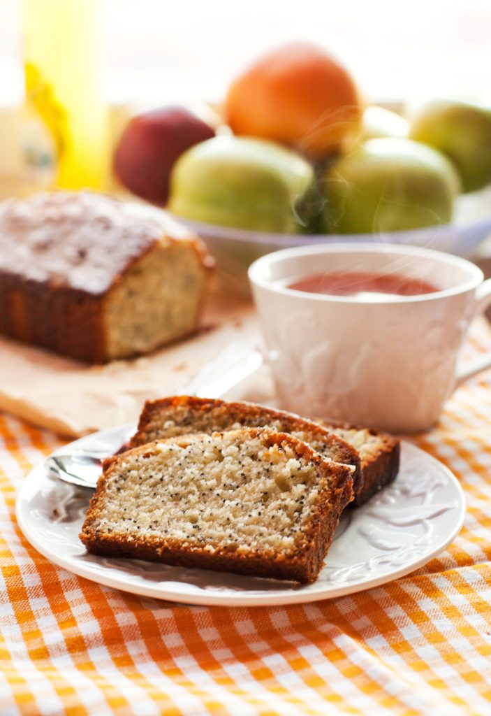 Bolo com farinha de chia